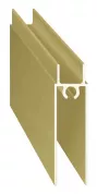 Горизонталь нижняя (широкая) ЗОЛОТО L= 5.4м