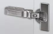Петля Intermat 9944-T42-W -30-K12, для накладных дверей, с углом корпуса -30°, угол открытия 125°