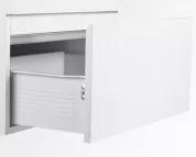 Ящик в наборе SAMBOX 150 х 500 мм, белый, SAMET