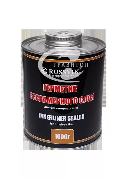 Герметик бескамерного слоя, 1,0 кг. (банка с кистью) ROSSVIK