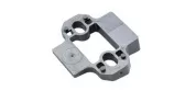 Клиновая планка для монтажных планок для Intermat/Ecomat, угол 5*, пластик, серый