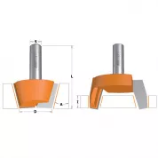 Комплект из 2-х фрез для ремонта S=12 D=44.4X25.4 RH