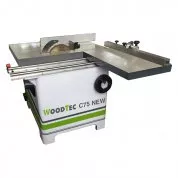 Станок круглопильный с торцовочной кареткой WoodTec C 75 NEW