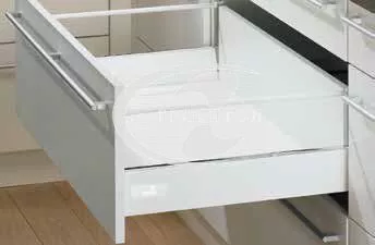 Комплект InnoTech полного выдвижения SilentSystem 470 на 176, релинг, прикручивание, белый