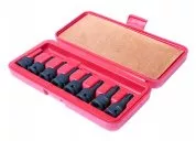 Набор головок ударных TORX 1/2" T25-T60, длина 60мм (в кейсе) 9 предметов JTC /1