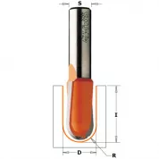 Фреза пазовая радиусная R=1,6 монолитная S=8 D=3,2x9,5