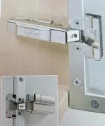 Петля intermat 9936-Alu-T2 для Silent System накладная