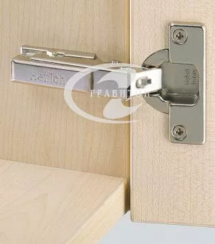 Петля Ecomat 9843-T42-КО, для накладных дверей, открывание 110°