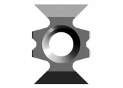 183672/176420 -SR3 Нож твердосплавный для снятия фасок 16*22*5, R=3мм. HL Sold 15 Leuco