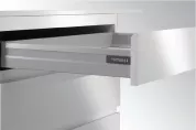Боковина ящика SmartBox 400 мм, левая, серая Samet