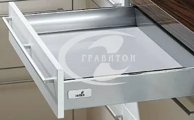 Комплект InnoTech полного выдвижения SilentSystem 420 на 70, серый, прикруч.