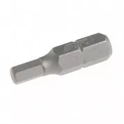 Вставка 1/4"DR 6-гранная 4x25мм S2 JTC