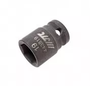 Головка торцевая ударная 6-гранная 1/2" х 19мм, длина 38мм JTC /1/10/200