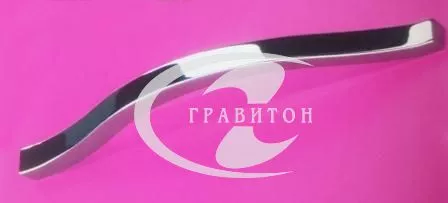 Ручка-скоба MUTINA, межосевое расстояние 160 мм, цинк, покрытие -  глянцевый хром