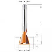 Фреза ласточкин хвост 7гр. S=8 D=19x22