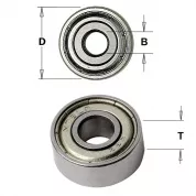 Подшипник D=19/6,35x7