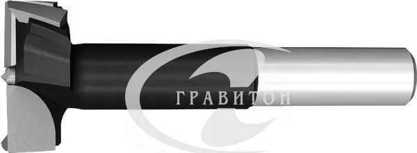184677 Сверло с цилиндрической головкой D.15 L1=57.5 S=10 LH HW Leuco