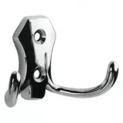 Крючок ALBA K2313 2-х рожковый, хром