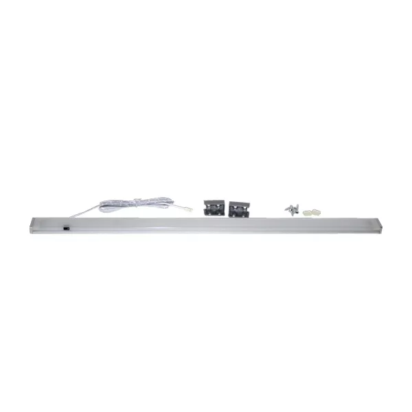 Светильник внутрь шкафа 30 LED встр, 554х30x12,5mm с датч.вкл., пл+ал.ан., тепл.бел. 12v 2,6w  (08489.002)