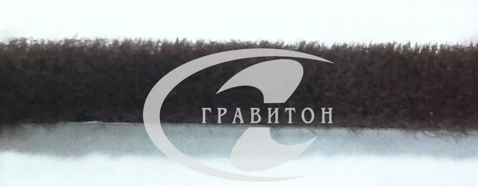 Щетка самоклеющаяся коричневая 7х6мм моноколор 4Р