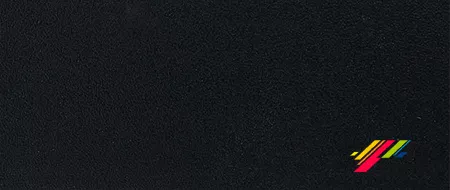 Кромка ПВХ, 1х19мм., без клея, черный кристалл 2001-H01, Galoplast