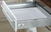 Комплект ящика InnoTech полного выдвижения с Silent System, NL260, H70, цвет серый