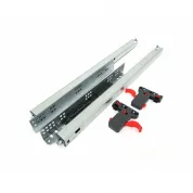 Направляющая Smart Slide полного выдвижения с демпфером 350 мм Samet