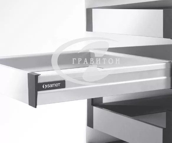 Соединитель передней панели для НОВОГО ящика SMARTBOX IN-BOX, б/реллинга,сер. SAMET