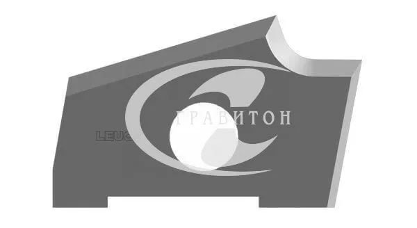 182331 Нож твердосплавный профильный 22,32x14x2мм R=2мм L HL Board 06 Leuco
