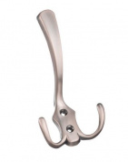 Крючок ALBA K2405 3-х рожковый, матовый никель