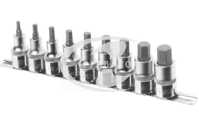 Набор насадок HEX 1/2" H4-H14 9 предметов JTC /1