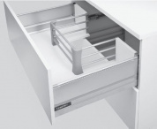 Комплектный набор под мойку с рейлингом для ящиков НОВЫЙ SMARTBOX , 500 , белый SAMET