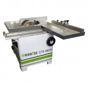 Станок круглопильный с торцовочной кареткой WoodTec C 75 NEW