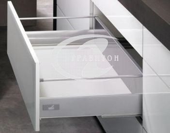 Комплект короба InnoTech полного выдвижения с Silent System, NL470, H144, цвет белый
