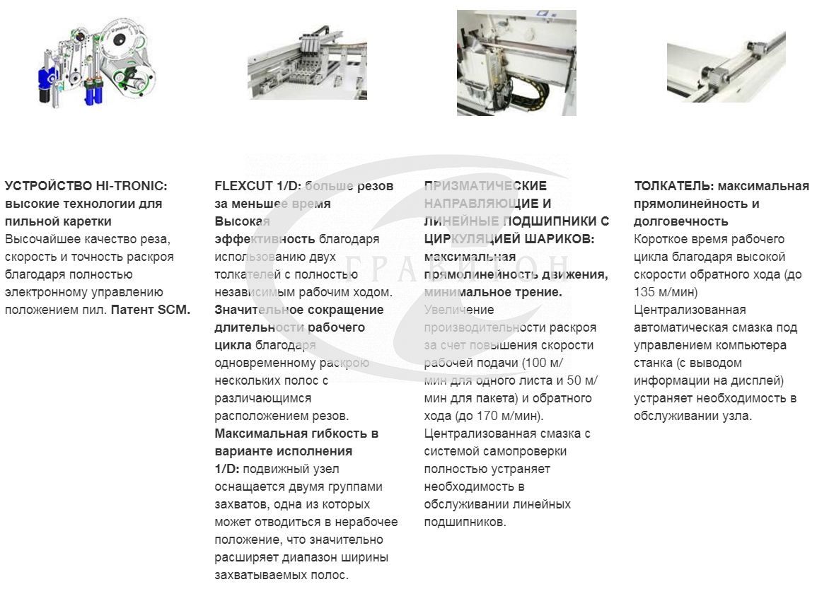 Пильный центр автоматический с одной линией реза SCM Gabbiani g 3 130