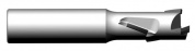 183420 Алмазная концевая фреза 18х43х20  z = 1+1 RH Leuco DIAMAX