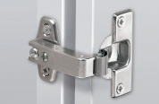 Петля Perfekt 5737-Т42-W90, для дверей шкафов с передней фальшпанелью, открывание 95°