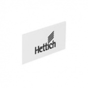 InnoTech Atira, заглушка с логотипом Hettich, белая