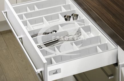 OrgaTray Professional, лоток для столовых приборов для InnoTech 470х500 мм, белый