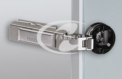 Петля Intermat 9904 W45-Т1-К6 , для накладных стеклянных дверей, с углом корпуса 45*