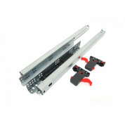 Направляющая Smart Slide полного выдвижения с демпфером 350 мм Samet