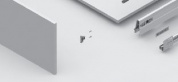 Соединитель передней панели ящика SMARTBOX под прикручивание, металл SAMET