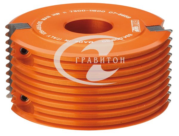 Фреза минишип F=30 D=130x47 насадная (алюм.) смен.ножи HM (кейс) (кейс)