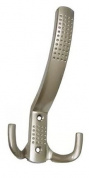 Крючок ALBA K2343 3-х рожковый, матовый никель