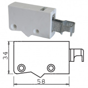 Подвеска регулируемая универсальная (белая), уп 200шт