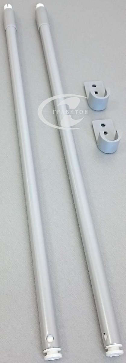 Релинг для Sambox/Smart Slide 350 мм, серый Samet