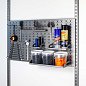Панель перфорированная 890х479 мм, серая