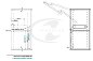 Механизм HUWILIFT FOLD H=720, B20 правый