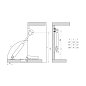 Газ-лифт 10 кг. секретерный